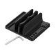 thumbnail image 2 of Soporte Vertical Para Computadora Portátil, Organizador Antideslizante, Base Ajustable Para Escritorio De Trabajo En Casa, 2 of 5