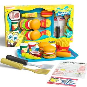 Kitchen Playset Lollipop Spongebob Kids Con Comida Y Juguetes De 3 A 5 Años