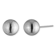 thumbnail image 1 of Aros Mujer 1cm N/A Broche Metal Metal N/A Plateado Plateado, 1 of 2