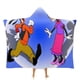 thumbnail image 1 of Goofy Manta Capa con Capucha Anti-Bolitas, Manta de Lana Ártica Suave, Manta Portátil de Felpa Ligera y Lujosa, Poncho para Siesta en Casa y Oficina, 100*130cm, 1 of 6