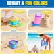 thumbnail image 5 of Set de Juguetes de Playa EZIYIN con 6 Cubos Plegables y Palas, 5 of 7