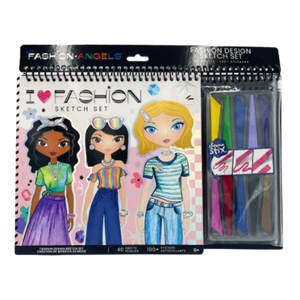 Fashion Angels Fashion Design Sketch Set Chroma Stix