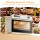 thumbnail image 4 of Horno de vapor 12 en 1 CIARRA con freidora de aire, 25,4 qt, blanco, 4 of 8