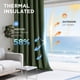 thumbnail image 5 of Cortinas Joydeco 2 Paneles Terciopelo Verde 132x305 cm Opacas, 5 of 9