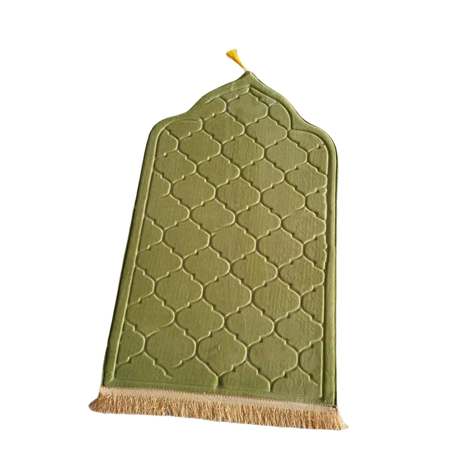 Bothyi - Alfombra De Oración Alfombra De Adoración Alfombra De Suelo Para Dormitorio Al Aire Libre Regalos De Cumpleaños Verde