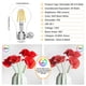 thumbnail image 3 of Bombilla LED Qingmiao A19 E26, base regulable, 4 W, 400 lm, 3000 K, paquete de 6, 3 of 7