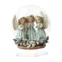 Magideal - Adorno De Ángeles En Oración, Artesanía Acrílica, Figura Única Y Práctica, Estatua Decorativa Conveniente, Decoración De Escritorio Para Hotel Y Hogar