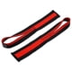 thumbnail image 4 of 2x Correas De Levantamiento De Pesas Correas De Levantamiento De Muñeca Para Ejercicio De Entrenamiento De Fuerza Rojo Y Negro, 4 of 4