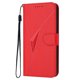 thumbnail image 3 of Funda Cartera Fibra de Carbono para Motorola MOTO G34 con Soporte y Cierre Magnético Rojo, 3 of 6