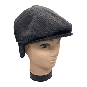 Genérico - Gorro Tipo Boina Vintage Lana Suave Con Visera Plana