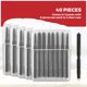 thumbnail image 5 of MEDca Filtros Protectores contra Cera para Audífonos - 5 Paquetes/40 Piezas, 3,2 cm (1,26'') de Alto - Blanco/Negro, 5 of 8