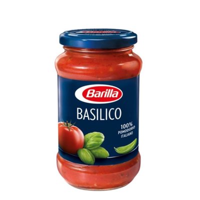 Salsa De Tomate Basilico Frasco 400 G Barilla