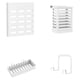 thumbnail image 2 of Escurridor Secador  Grande Platos Decoteam 2 Estantes Puerta, 2 of 7