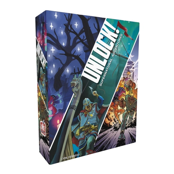 Juego de cartas Space Cowboys Unlock! Aventuras supernaturales