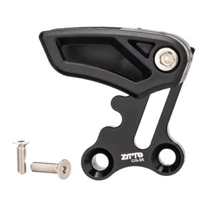Magideal - Guía De Cadena De Bicicleta, Protector De Plato, Guía De Cadena De Bicicleta Para Desviador, Prevención De Caídas, Protector De Cadena De Bicicleta, E Negro