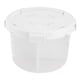 thumbnail image 5 of Recipiente De Almacenamiento De Alimentos Multiusos Con Compartimento Para Utensilios De Cocina Blanco 1800ml, 5 of 5