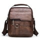 thumbnail image 1 of Bolso Bandolera Para Hombre-bolso Bandolera De Piel Para Hombre, Tamaño Pequeño, Bolso De Hombro Para Tableta, Viajes, Oficina, Negocios, 1 of 6