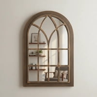 Decostilo - Espejo Decorativo Blanco De Pared Moderno Vanguardista