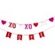 thumbnail image 1 of Pancarta De Arpillera Del Día De San Valentín, Pancarta De Corazón De San Valentín Para Fiesta En Casa De Cumpleaños XO, 1 of 5