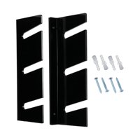 Magideal - Estante De Exhibición Para Montaje En Pared Para Monopatín, Cubierta Para Monopatín, Estante Para Longboard De 33X13X3Cm, Instalación Sencilla Y Resis Negro