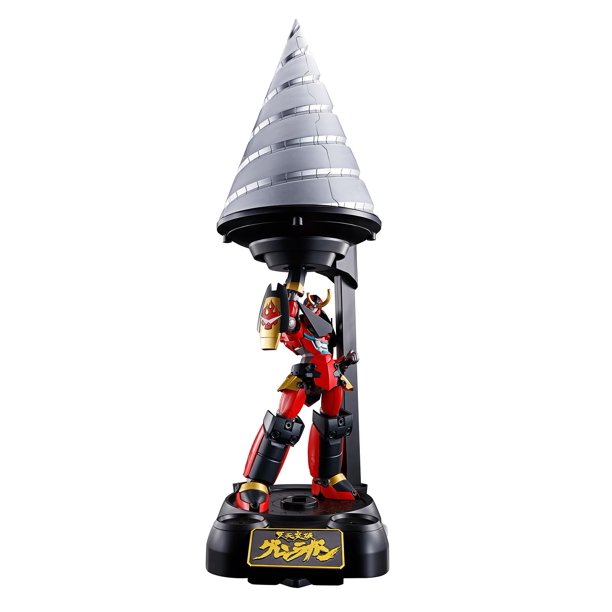 Figura de acción BANDAI SPIRITS TAMASHII NATIONS Tengen Toppa Gurren Lagann Gx -107 Gurren Lagann & Giga Drill Set