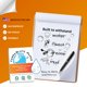 thumbnail image 2 of Papel de Copia TerraSlate 27,9 × 43,2 cm 8 mil 50 hojas, 2 of 9