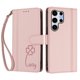 thumbnail image 3 of Funda Cartera Trébol para Samsung Galaxy S25 Ultra con Ranuras Tarjetas y Carga Inalámbrica Rosa, 3 of 6