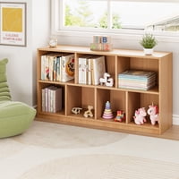 Rohe - Estanteria Librero 3+4 Color Madera 120×30×70 Cm