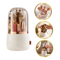 Genérico - Organizador Portátil Para Brochas De Maquillaje, Giratorio 360 Grados.