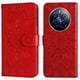 thumbnail image 1 of Funda tipo cartera FOXDOCK para Realme 12 Pro Plus , diseño girasol en relieve, cuero PU, cierre magnético, soporte y tarjetero, 1 of 5