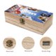 thumbnail image 3 of Cigüeñas Caja Organizadora de Madera Rústica - Caja Decorativa Multifuncional para Escritorio, Hogar, Oficina, Joyas y Manualidades, 3 of 6