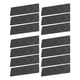 thumbnail image 2 of Paquete De 14 Peldaños De Escalera De Alfombra De 8 X 30 Pulgadas, Sin Cinta Antideslizante Para Ancianos, Mascotas, Niños, Gris, 2 of 5
