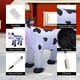 thumbnail image 4 of Decoración inflable navideña con forma de vaca TRMESIA, 6 pies, con luces LED, 4 of 6