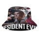 thumbnail image 1 of El Resident Evil Sombrero bucket para adultos, gorra de protección solar, sombrero de pescador plegable para viajes al aire libre, pesca y actividades de verano, 1 of 6