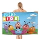 thumbnail image 1 of Bichikids Toalla de playa de secado rápido con diseño temático, regalo para mujeres y niñas, ideal para cumpleaños, fans, amantes de la música, uso en la playa o al aire libre, 78 × 180 cm, 1 of 6