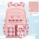 thumbnail image 2 of New Primary School Backpack Kids Girls Large Capacity Cartoon Canvas Lightweight Backpack, 2 of 3