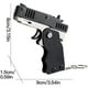 thumbnail image 5 of Unleash Fun with our Metal Burst Rubber Band Toy - Mini Folding Launcher with Keychain and 60pcs Rubber Bands for Safe Shooting Indoors and Outdoors - Perfect Gift for Adults and Kids!, 5 of 5