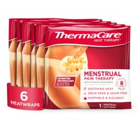 Almohadilla Térmica Thermacare Portable Menstrual 6 Parches Térmicos