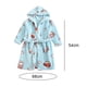 thumbnail image 2 of Albornoz infantil otoño e invierno nuevo pijama infantil de franela para hombre y mujer, 2 of 5