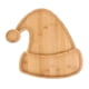 thumbnail image 2 of Plato Decorativo Navideño, Decoración Navideña, Bandeja De Madera Para Servir, Adornos, Sombrero, 2 of 5