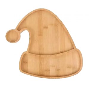 Magideal - Plato De Cocina, Plato De Madera Para Comida, Decoración Navideña, Regalos De Inauguración De La Casa, Decoraciones Decorativas Navideñas Para Granja Sombrero