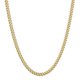 thumbnail image 1 of Collar JAXXON de Oro 14k Chapado, Eslabón Cubano de 8mm, 56cm, 1 of 5
