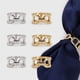 thumbnail image 1 of Pack 6un - Prendedor Broche Pasa Pañuelos Cruzado Con Strass, 1 of 9