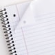 thumbnail image 4 of Libretas Mead Spiral de 1 tema a rayas de ancho, 100 hojas, paquete de 5, 4 of 7