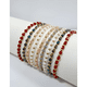 thumbnail image 2 of Pack 12 pulseras ajustables cubos cristal moda mayorista, 2 of 3