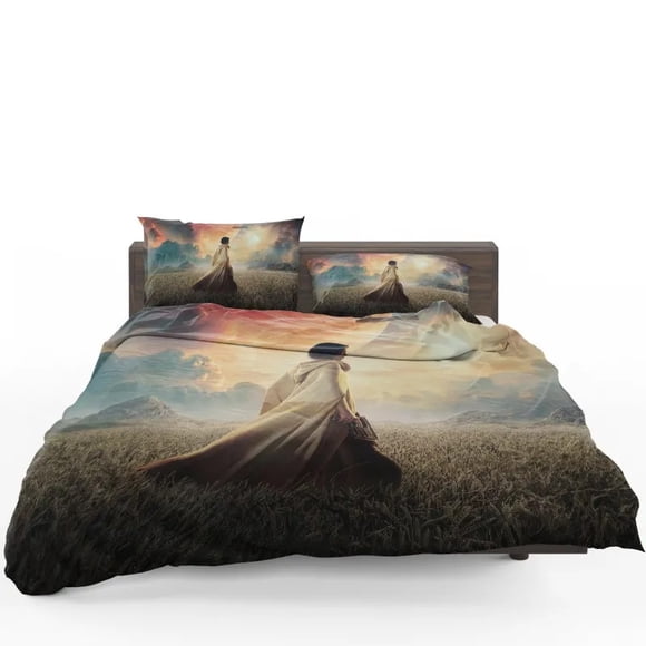 Rebel Moon Galactic Revolution Quilt Duvet Cover Set Bedding Pillowcase3-Piece Bedding Set