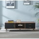 thumbnail image 2 of Rack Para Tv Moscu 150cm Mdf Cafe Estructura Negro, 2 of 3