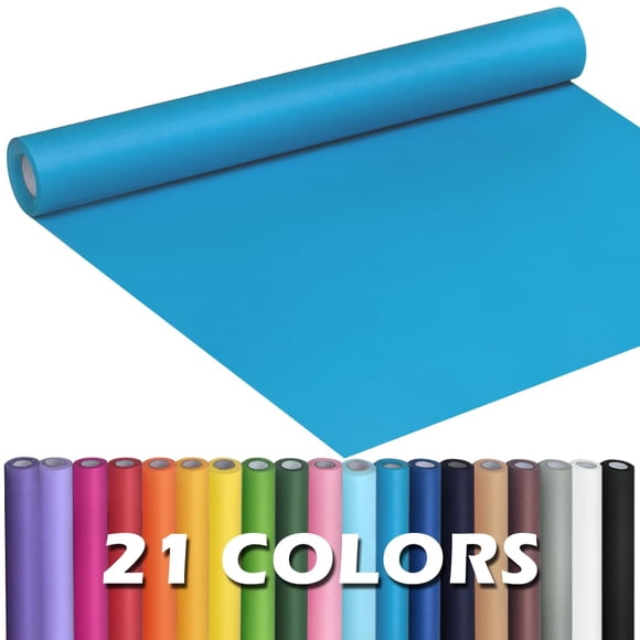 Rollo de papel kraft PH PERKHOMY 44 cm x 24 m Azul lago