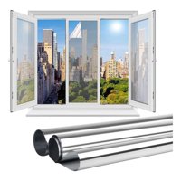 Genérica - Lamina Espejada Film Privacidad Vidrio Ventana 50 Cm * 150 Cm