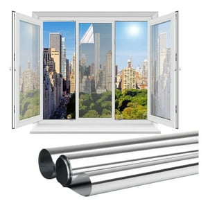 Genérica - Lamina Espejada Film Privacidad Vidrio Ventana 50 Cm * 150 Cm